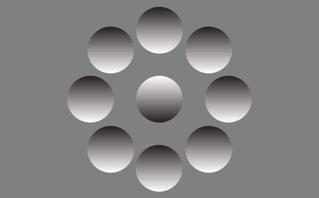 Circular shape from shading patches Inverted